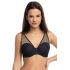 Polovystužená dámska podprsenka semi soft BS 1124 Hera čierna - Gaia