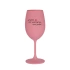 BÝŤ ASISTENTOM NIE JE PRDEL - ružový pohár na víno 350 ml