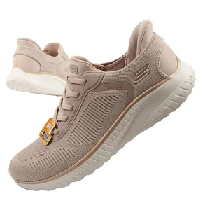 Skechers dámska športová obuv Bobs Squad Chaos SLIP-INS beige women's Skechers dámska športová obuv Bobs Squad Chaos SLIP-INS beige women's