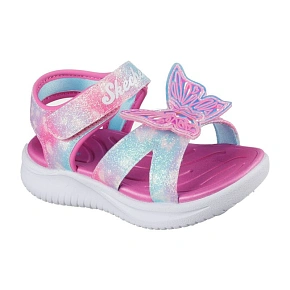 Detské sandále Skechers JUMPSTERS SANDAL BUTTERFLY BRITES 303109N PKMT Detské sandále Skechers JUMPSTERS SANDAL BUTTERFLY BRITES 303109N PKMT