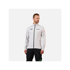 Pánska mikina ROSSIGNOL Hero Mid Layer Stretch Jkt, sivá Pánska mikina ROSSIGNOL Hero Mid Layer Stretch Jkt, sivá