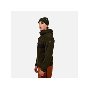 Pánska mikina ROSSIGNOL ALLTRACK ANORAK FLEECE, zelená Pánska mikina ROSSIGNOL ALLTRACK ANORAK FLEECE, zelená