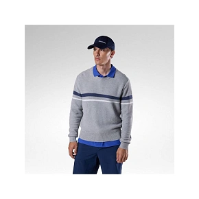 Pánsky sveter ROSSIGNOL M Knitted Cn Sweater, sivý Pánsky sveter ROSSIGNOL M Knitted Cn Sweater, sivý