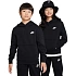 Detská mikina Nike Sportswear Club Fleece, čierna, FD3000 010 M