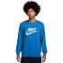Pánska mikina Nike Sportswear Club, modrá, FN3890, 435, XL