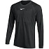 Pánske tričko Nike Dri-FIT Referee III s dlhým rukávom, čierne, HV8326 010, 2XL
