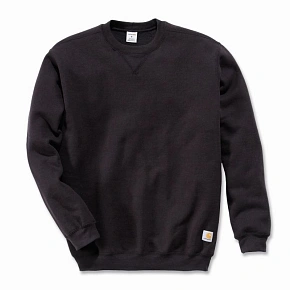 Bluza bez kaptura Carhartt Midweight Crewneck Sweatshirt - black Bluza bez kaptura Carhartt Midweight Crewneck Sweatshirt - black