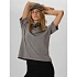 T-shirt loose z nadrukiem damski 4F 4FKAW26TTSHF4506-26S