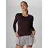 Longsleeve treningowy slim szybkoschnący damski 4F 4FRAW26TFLOF0733-80S
