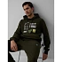 Bluza dresowa regular z kapturem męska 4F 4FRAW26TSWSM3162-43S pánské