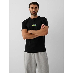 T-shirt regular z nadrukiem męski 4F 4FRAW26TTSHM4665-20S T-shirt regular z nadrukiem męski 4F 4FRAW26TTSHM4665-20S