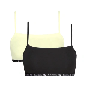 Dámska športová podprsenka 2Pack QF7215E-BP5 - Calvin Klein