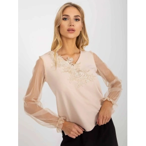 Dámska blúzka LK BZ 506666 1.66P Beige - FPrise