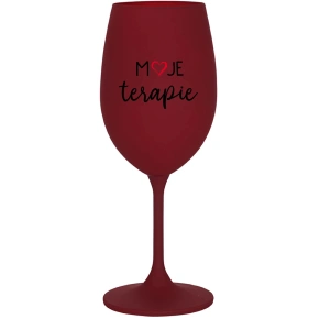 MY THERAPY - burgundský pohár na víno 350 ml