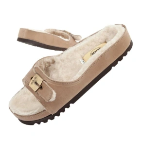 Scholl Iconic MEG Taupe W F303171062 dámske žabky