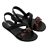 Ipanema dámske sandále Vibrant Sandal Fem módne pohodlné čierne dámske sandále