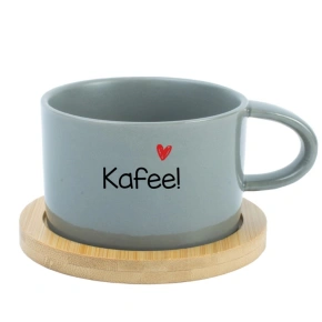 Kafee! - šálka na sivé makrónky 200 ml