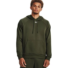 Pánska mikina Under Armour Rival Fleece Hoodie, olivová, 1379757, 390 S Pánska mikina Under Armour Rival Fleece Hoodie, olivová, 1379757, 390 S