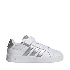 Detská obuv adidas Grand Court 3.0 white and silver JP9368