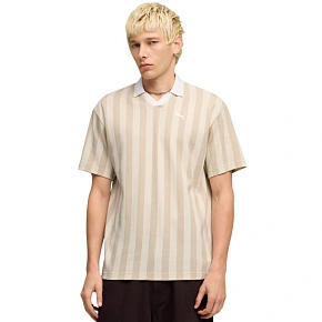 Pánske tričko Puma Class Relaxed Pinnacle Polo, béžové, 692069 87 Pánske tričko Puma Class Relaxed Pinnacle Polo, béžové, 692069 87