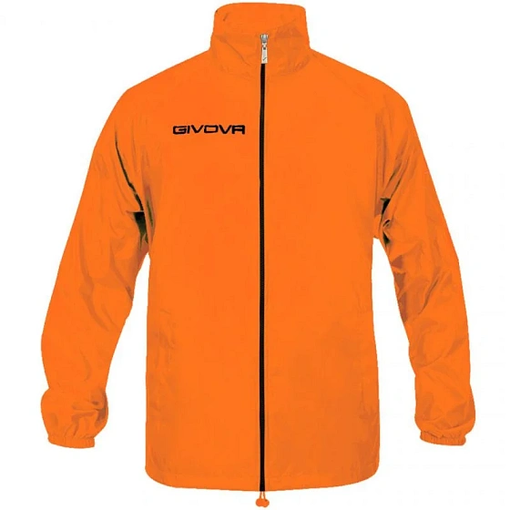 Unisex bunda do dažďa Basico Fluo RJ001 0028 oranžová - Givova