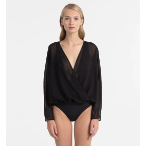 Plážové overaly KW0KW00404-001 čierna - Calvin Klein