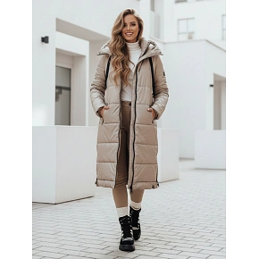 Dámska prechodná bunda ORVITA TY5026 béžová - FashionStreet