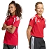 Detská polokošeľa Tiro 26 League Polo Red KF3408