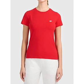 T-shirt slim bawełniany damski 4F 4FWAW26TTSHF3500-62S T-shirt slim bawełniany damski 4F 4FWAW26TTSHF3500-62S