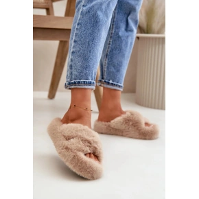 Papuče WSL-188 beige - Krok vo veľkom štýle