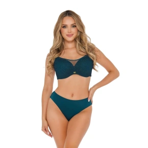 Dámske dvojdielne plavky Honolulu 2 S940V1HN2 tmavozelené - Self