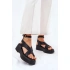Dámske sandále na platforme WS-001 Black - GIVANA