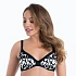 Dámska plavková podprsenka Marisol Top Bikini – vrchná časť 8458-1 čierno-biela – Anita Classix