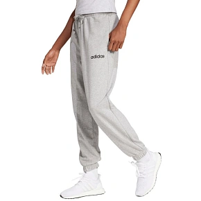 Dámske nohavice adidas Essentials Linear French Terry Cuffed Pants light grey JC5953 women Dámske nohavice adidas Essentials Linear French Terry Cuffed Pants light grey JC5953 women