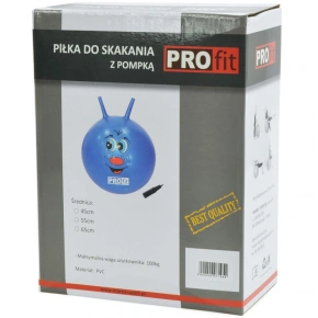 Skákacia lopta Profit DK 2103 55 cm modrá