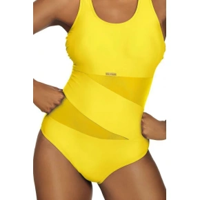 Dámske jednodielne plavky S36W-21 Fashion sport yellow - Self