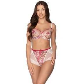 Dámske nohavičky GFP 1179 Giulia Ecru s kvetmi - Gaia