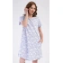 Dámske šaty Nature home modro-biele - Vienetta