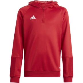 Detská mikina adidas Tiro 23 Competition Hoodie červená HI3052