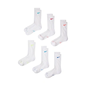 Ponožky Nike Everyday Elevated 6 párov biele HQ8021 906 Ponožky Nike Everyday Elevated 6 párov biele HQ8021 906