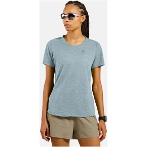Koszulka z krótkim rękawem damska ODLO T-shirt crew neck s/s ESSENTIAL LINENCOOL niebieska Koszulka z krótkim rękawem damska ODLO T-shirt crew neck s/s ESSENTIAL LINENCOOL niebieska