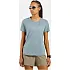 Koszulka z krótkim rękawem damska ODLO T-shirt crew neck s/s ESSENTIAL LINENCOOL niebieska