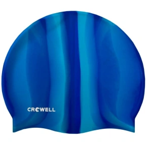Crowell Multi Flame silikónová plavecká čiapka col.13