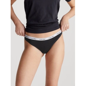 Dámske tangá 000QD5043E UB1 black- Calvin Klein