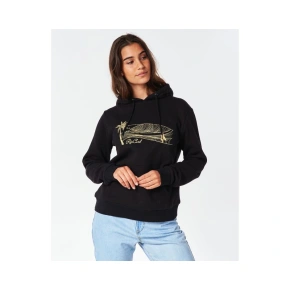 RIP CURL Playabella Script Hoodie - čierna RIP CURL Playabella Script Hoodie - čierna