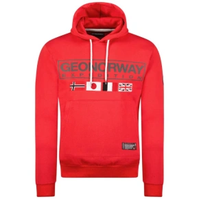 Geografické Nórsko Great DB 317 M WY8613H/GN-Red Mikina s kapucňou