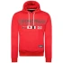 Geografické Nórsko Great DB 317 M WY8613H/GN-Red Mikina s kapucňou