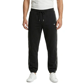 Calvin Klein Fleecové tepláky s logom Jogger Black - LZ04LE291G-UB1 Calvin Klein Fleecové tepláky s logom Jogger Black - LZ04LE291G-UB1