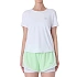Skechers Stride Performance Tee TP162-WHT, biela, veľkosť L