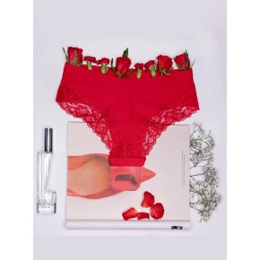 Dámske nohavičky Cheekie Brasil Red - Julimex